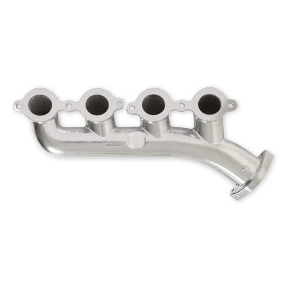 1982-2004 GM S-10/Sonoma LS Swap Exhaust Manifolds, 2.50 inch Outlet - Silver Ceramic Finish - Mammoth Racing -