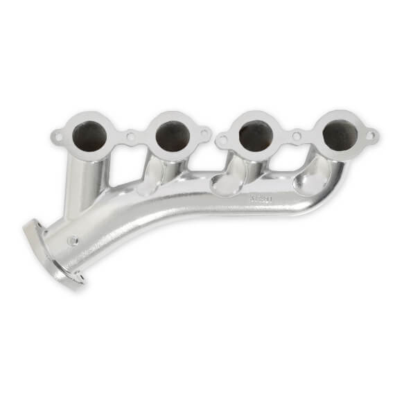 1982-2004 GM S-10/Sonoma LS Swap Exhaust Manifolds, 2.50 inch Outlet - Silver Ceramic Finish - Mammoth Racing -