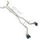3” Stainless Track Catback Exhaust for 2016-2024 Chevy Camaro SS/ZL1/LT1 6.2L V8
