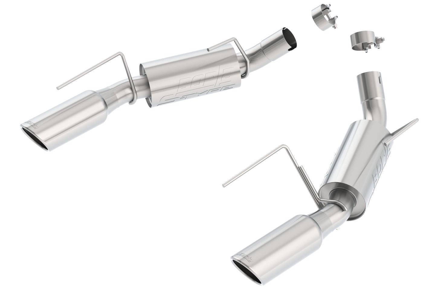 Borla 05-09 Mustang GT 4.6L V8 SS Aggressive Exhaust (rear section only) - Mammoth Racing -