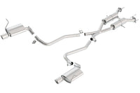 Borla 11-16 Jeep Grand Cherokee Limited/Laredo 5.7L 8cyl 4WD/RWD SS Catback Exhaust - Mammoth Racing -