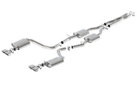 Borla 15-16 Dodge Challenger R/T 5.7L Dual Rectangle Angle Cut Dual Split Rear Exit S-Type Exhaust - Mammoth Racing -
