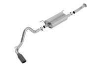 Borla 16-18 Toyota Tacoma 3.5L AT 4DR CC Short Bed S-Type SS Catback Exhaust - Black Chrome Tip - Mammoth Racing -