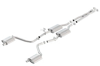 Borla 15-16 Dodge Charger 3.6L V6 ATAK Cat Back Exhaust (Uses Factory Valence) - Mammoth Racing -