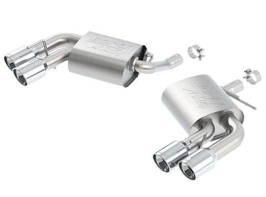 Borla 2016 Chevy Camaro V6 AT/MT S-Type Rear Section Exhaust w/o Dual Mode Valves - Mammoth Racing -