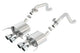Borla 2014 Chevy Corvette C7 w/ AFM w/o NPP Atak Rear Section Exhuast Quad Rd Rl IC Tips - Mammoth Racing -