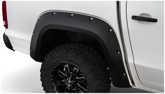 Bushwacker 17-18 Volkswagen Amarok Pocket Style Flares 2pc Excludes Diesel 61.2in Bed - Black - My Store