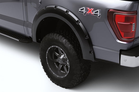 Bushwacker 21+ Ford F-150 (Excl. Lightning) Forge Style Flares 4pc - Black