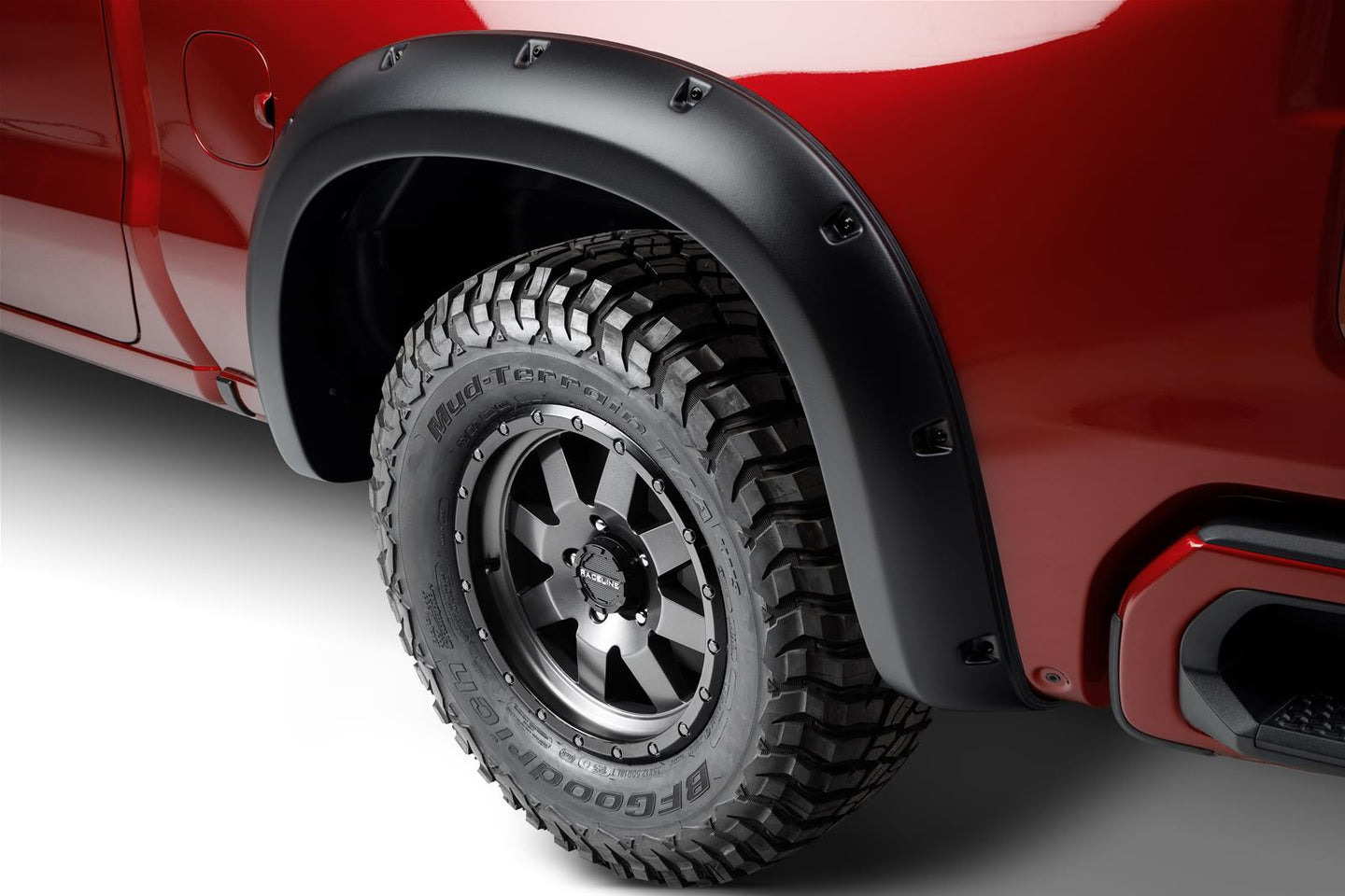 Bushwacker 19-22 GMC Sierra 1500 Forge Style Flares 4pc - Black - Mammoth Racing -