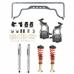 Complete Kit Inc. Height Adjustable Front Coilovers & Anti-swaybar Set 1051hk - Mammoth Racing -