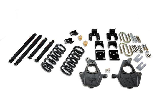 04-06 Gm Silverado/Sierra (Crew Cab 4Dr) 3" F/4" Or 5" R W/ Nd2 Shocks - Mammoth Racing -