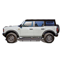 Westin 21-22 Ford Bronco (4-Door) PRO TRAXX 4 Oval Nerf Step Bars - Textured Black - Mammoth Racing -