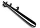 N-Fab Nerf Step 15-17 Chevy-GMC 2500/3500 Regular Cab - Gloss Black - Cab Length - 3in - Mammoth Racing -