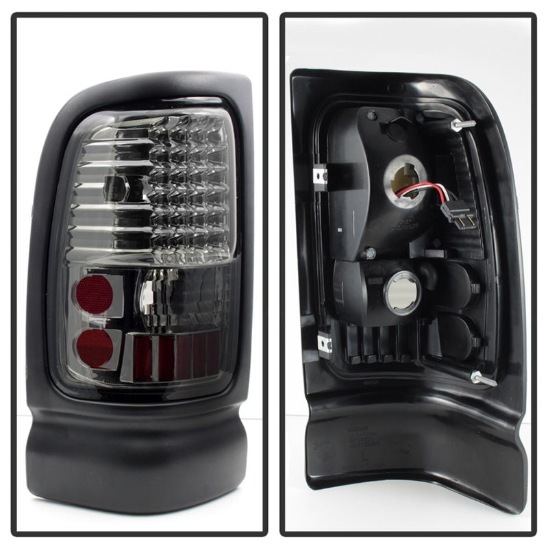 Xtune Dodge Ram 1500 94-01 / Ram 2500/3500 94-02 LED Tail Lights Smoke ALT-ON-DRAM94-LED-SM - Mammoth Racing -