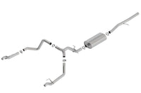 Borla 2019 Chevy Silverado 1500 5.3L V8 CC SB 147.4in WB Touring Cat-Back (Use Fact Fascia Tips) - Mammoth Racing -