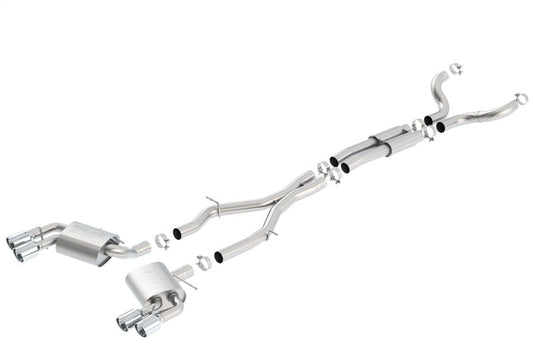 Borla 16-17 Camaro SS 6.2L Dual Tip Dual Split Rear Exit Dual Mode Catback Exhaust (NPP) - My Store