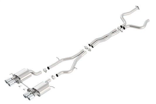 Borla 2016 Cadillac ATS-V 3.6L Twin Turbo Catback Exhaust 4in Tips Dual Split Rear Exit - My Store