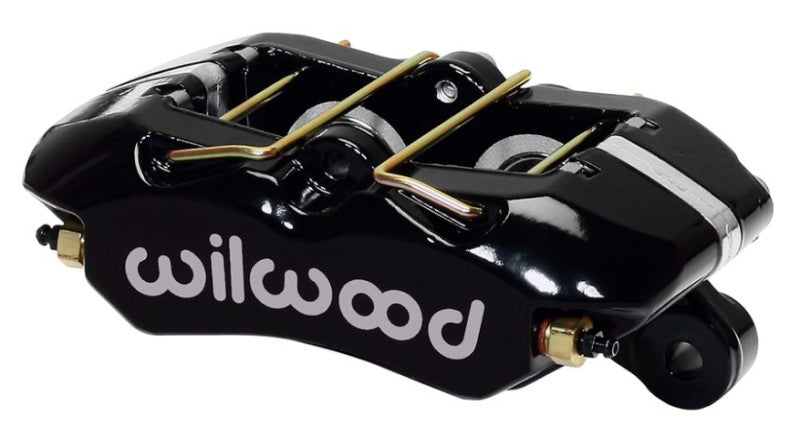 Wilwood Caliper-Forged Dynapro 4 5.25in Mount-Black-Universal 1.38/1.38in Pistons .81in Disc - Mammoth Racing -
