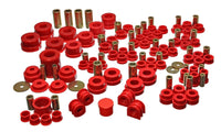 Energy Suspension 02-09 Nissan 350Z / 03-07 Infiniti G35 Coupe Red Hyper-Flex Master Bushing Set - My Store