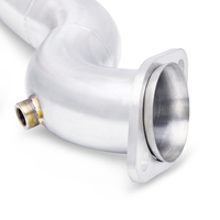 Mishimoto 15+ Ford Mustang 2.3L EcoBoost Downpipe w/ Catalytic Converter - Mammoth Racing -