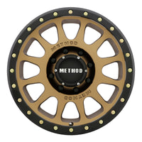 Method Mr305 NV 20x9 +18mm Offset 8x170 130.81mm CB Method Bronze/Black Street Loc Wheel - Mammoth Racing -