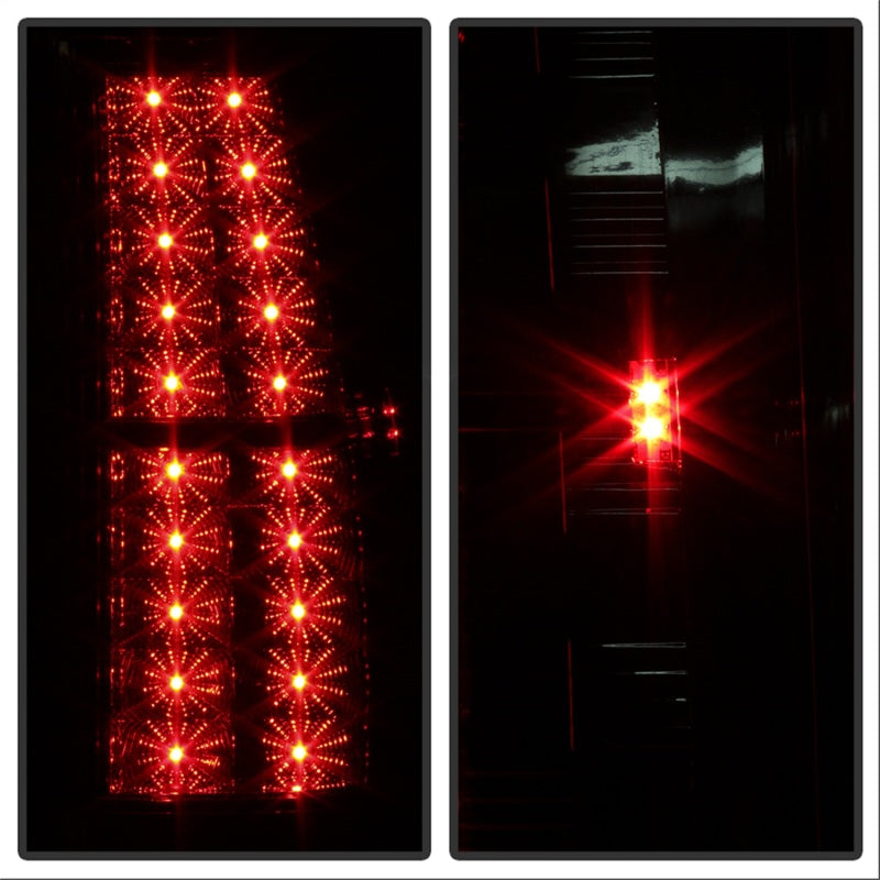 Spyder Chevy Suburban/GMC Yukon/Yukon Denali 07-14 LED Tail Lights Smke ALT-YD-CSUB07-LED-SM - Mammoth Racing -