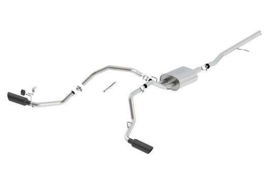 Borla 14-19 Chevrolet Silverado / GMC Sierra 1500 Cat-Back Touring Exhaust - 4in Tip - My Store