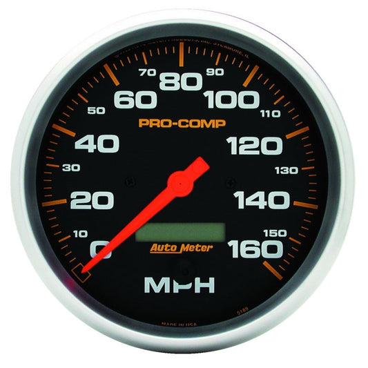 Autometer Pro-Comp 3 3/8in 160mph Electric Speedometer w/ LCD Odometer - My Store