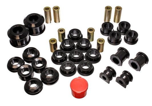 Energy Suspension 02-05 Honda Civic Si Black Hyper-Flex Master Bushing Set - My Store