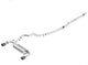 Borla 16-17 Focus RS Turbocharged 2.3L Single Split Exit ATAK Catback Exhaust - Mammoth Racing -