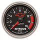 Autometer GM Bowtie Black 2-1/16in 0-1600 PSI Nitrous Pressure - Digital Stepper Motor - My Store