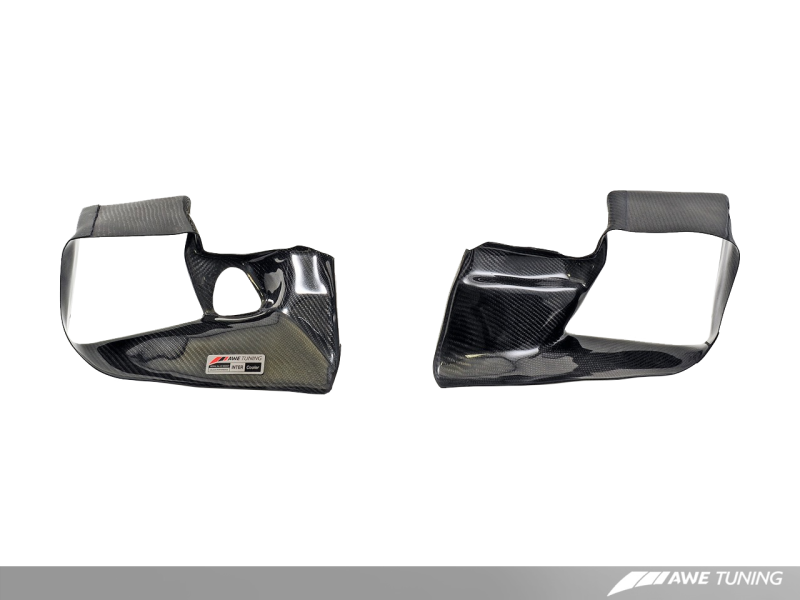 AWE Tuning Audi 2.7T Intercooler Carbon Fiber Shrouds - Shrouds Only Set of Two - Mammoth Racing -