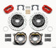 Wilwood Dynapro Lug Mount P/S Park Brake Kit Drilled Red Big Ford 2.00in Off Bronco 5 x 5.50 - My Store