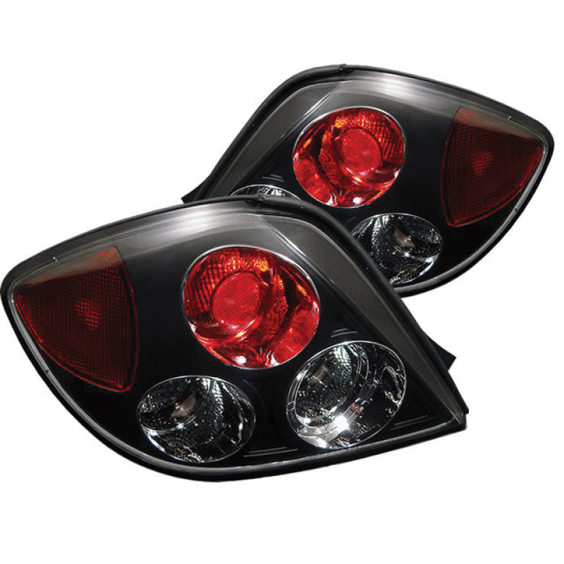 Spyder Hyundai Tiburon 03-05 Euro Style Tail Lights Black ALT-YD-HYT03-BK - Mammoth Racing -