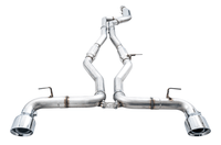 AWE Tuning 2020 Toyota Supra A90 Track Edition Exhaust - 5in Chrome Silver Tips - My Store
