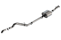 Borla 21-22 Ford Bronco 2.7L 2DR/4DR T-304 Stainless Steel Cat-Back S-Type Exhaust - Brushed - Mammoth Racing -