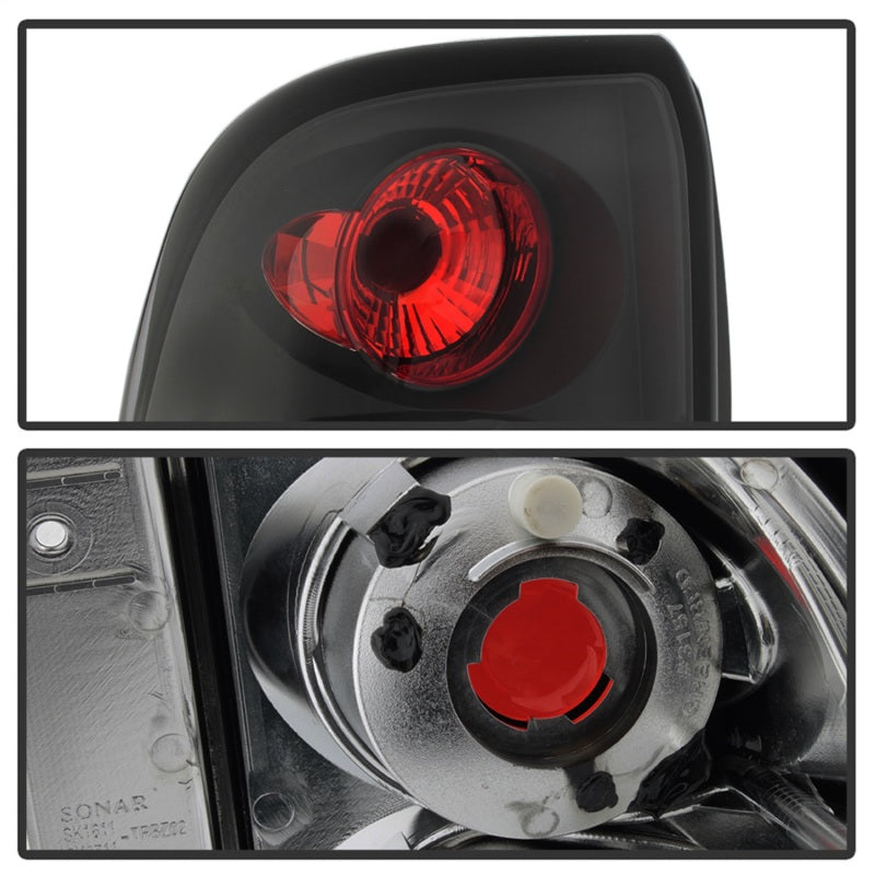 Spyder Chevy TrailBlazer 02-09 Euro Style Tail Lights Black ALT-YD-CTB02-BK - Mammoth Racing -