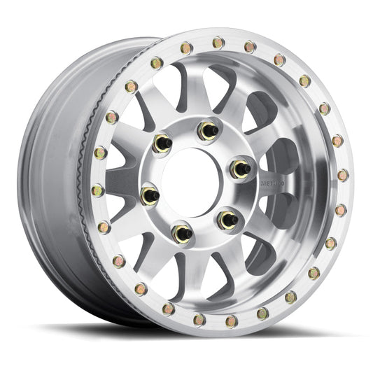 Method Mr101 Beadlock 17x9 -12mm Offset 6x135 87mm CB Raw Machined w/BH-H24125 Wheel - Mammoth Racing -