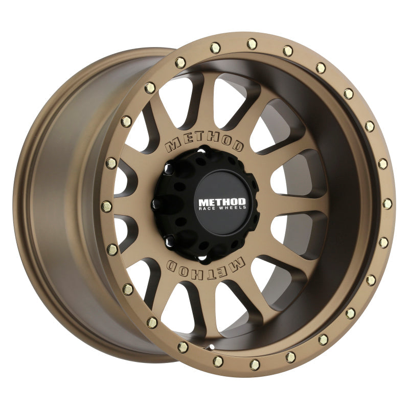 Method Mr605 NV 20x10 -24mm Offset 8x6.5 121.3mm CB Method Bronze Wheel - Mammoth Racing -