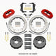 Wilwood Narrow Superlite 4R Rear Kit 12.88in Red 2007-up Jeep JK w/Lines - My Store