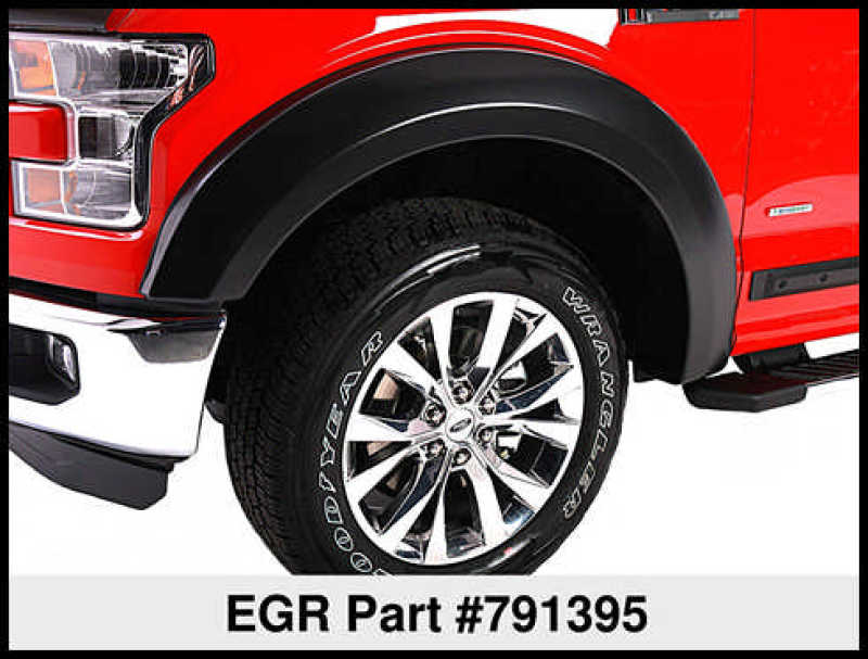 EGR 15+ Chevy Colorado 5ft Bed Bolt-On Look Fender Flares - Set - Matte - Mammoth Racing -