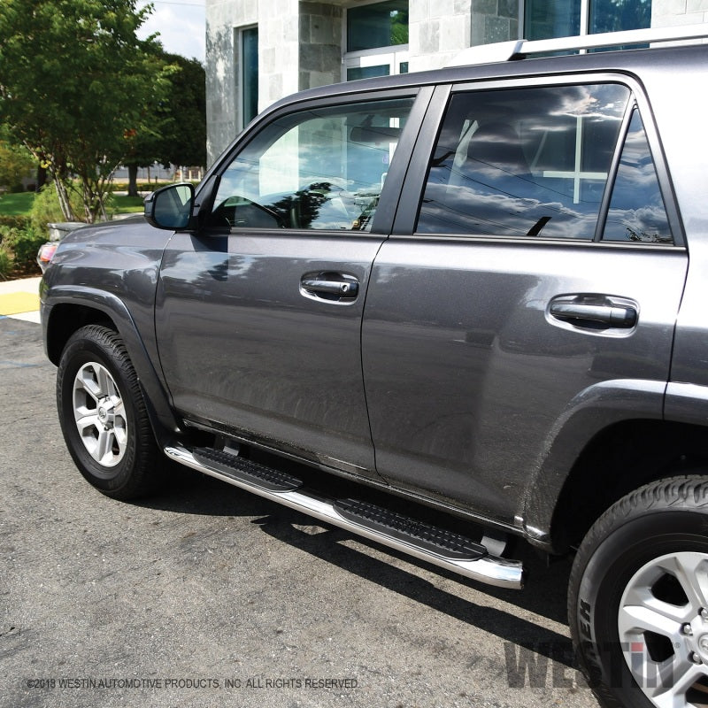 Westin 2014-2017 Toyota 4Runner SR5 PRO TRAXX 4 Oval Nerf Step Bars - SS - Mammoth Racing -