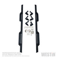 Westin/HDX 17-18 Ford F-150 SuperCrew Drop Nerf Step Bars - Textured Black - Mammoth Racing -