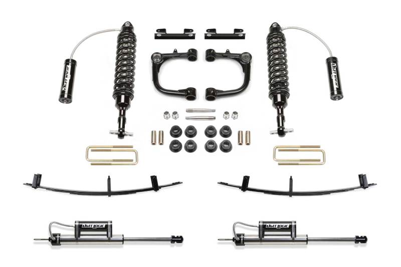Fabtech 05-14 Toy Tacoma 2wd/4wd 6 Lug 3in UCA Sys w/Dl 2.5 C/O Resi & Rr Dl Resi & Rr Leaf Pack - Mammoth Racing -