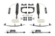 Fabtech 05-14 Toy Tacoma 2wd/4wd 6 Lug 3in UCA Sys w/Dl 2.5 C/O Resi & Rr Dl Resi & Rr Leaf Pack - Mammoth Racing -