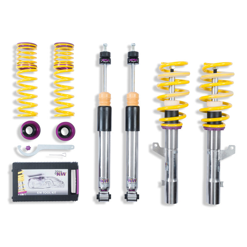 KW Coilover Kit V3 17-18 Audi RS3 2.5L 8V w/o Electronic Dampers - Mammoth Racing -