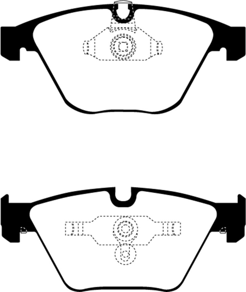 EBC 08-10 BMW M3 4.0 (E90) Redstuff Front Brake Pads - My Store