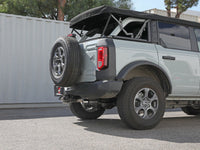 aFe Vulcan 3in 304 SS Axle-Back Exhaust 2021 Ford Bronco L4-2.3L (t)/V6-2.7L (tt) w/ Polished Tips - Mammoth Racing -