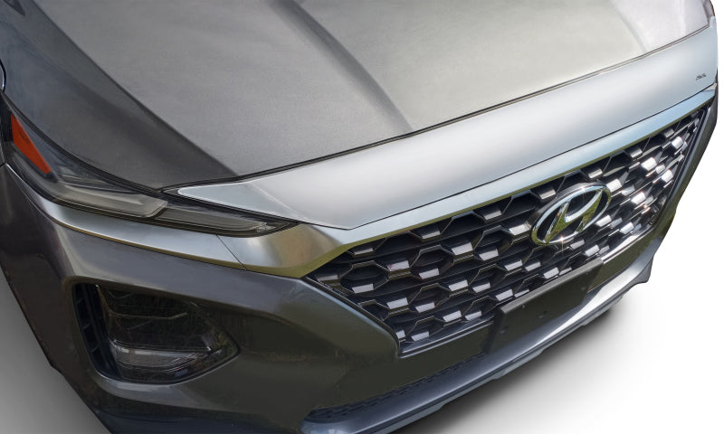 AVS 20-22 Hyundai Sonata Aeroskin Low Profile Hood Shield - Chrome - Mammoth Racing -