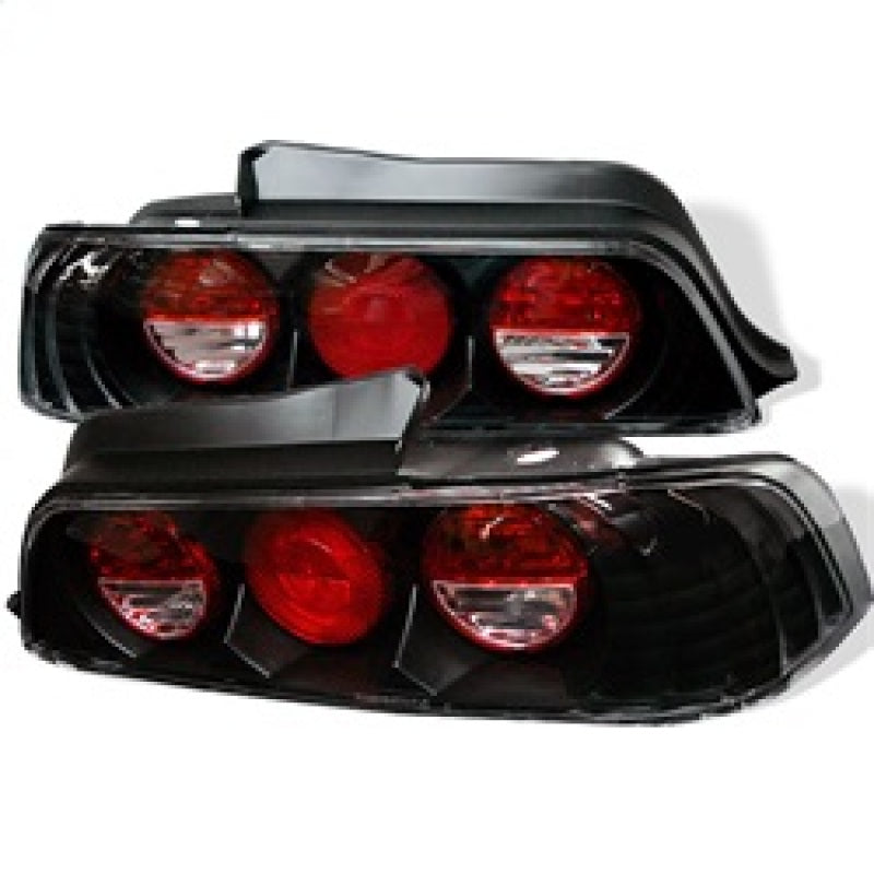 Spyder Honda Prelude 97-01 Euro Style Tail Lights Black ALT-YD-HP97-BK - Mammoth Racing -